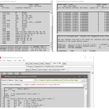 New Extended BASIC debug tool