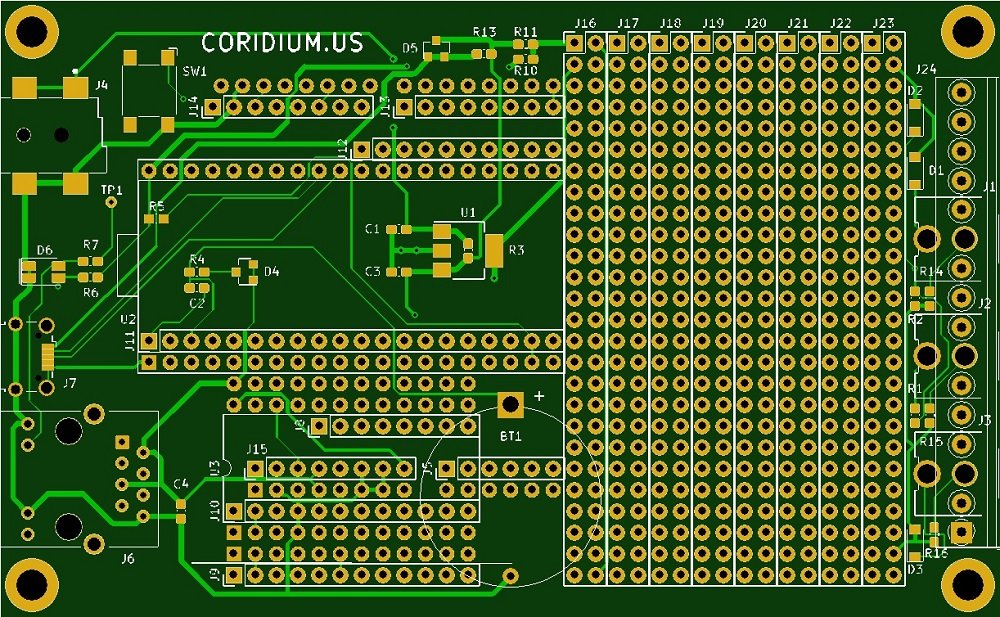 mbed breakout pcb